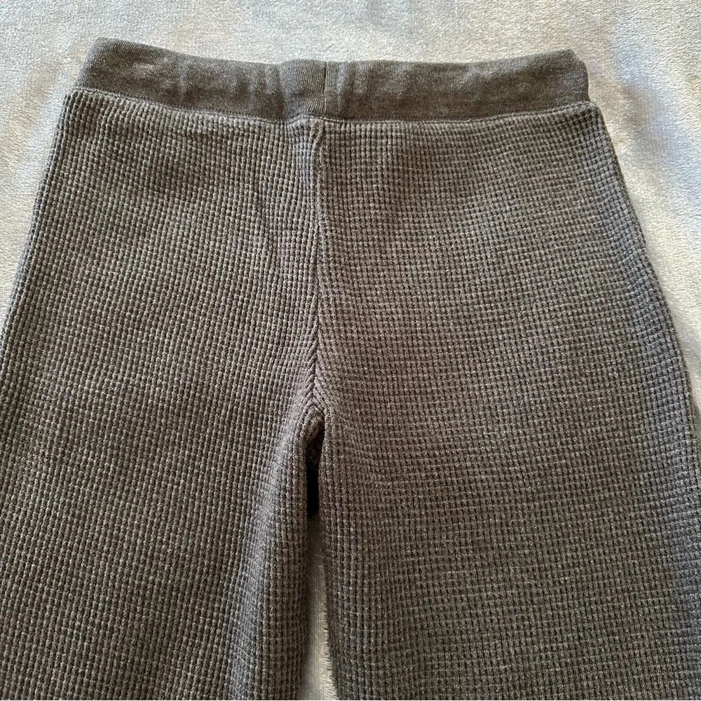 J. Crew Grey Relaxed Fit Waffle Sweatpants joggers Size S